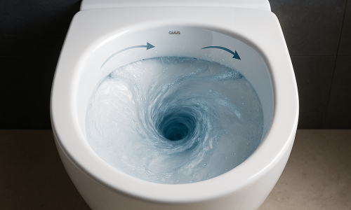 Twist flush